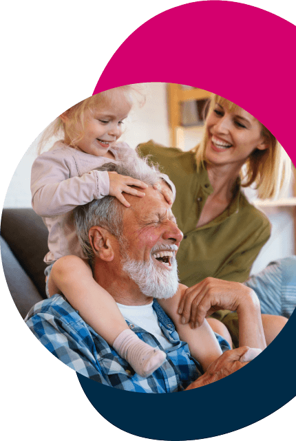 famille retraite grand père